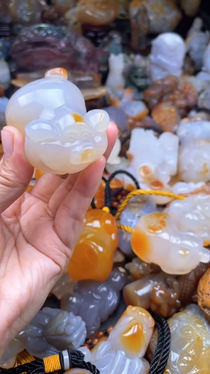 【闪购商品】玛瑙/玉髓颈饰未镶嵌AA