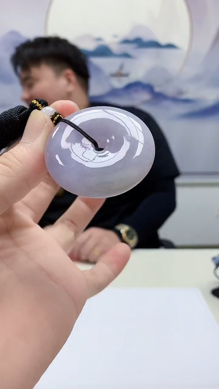 定制翡翠未镶嵌5060bb-毛货挂件26