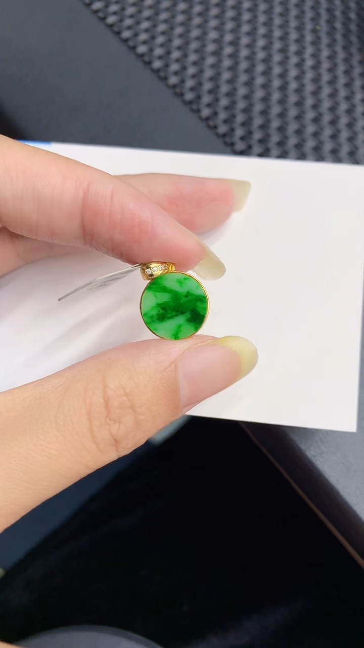 【闪购商品】翡翠颈饰银S925镶嵌            8