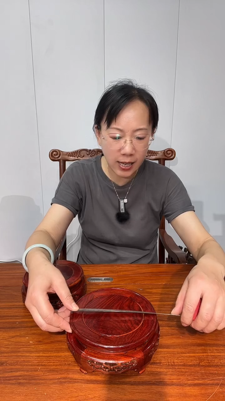 木非花圆形底座15+12.5两个