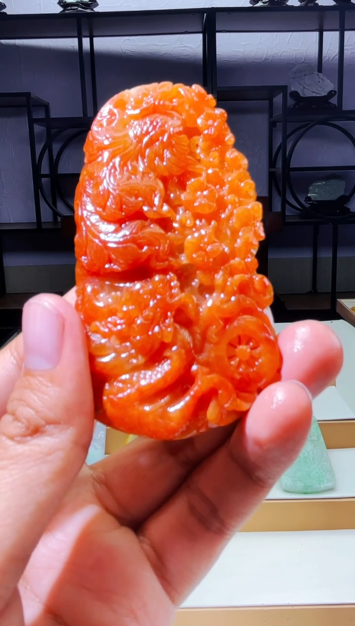 【闪购商品】定制翡翠未镶嵌毛货01220027 