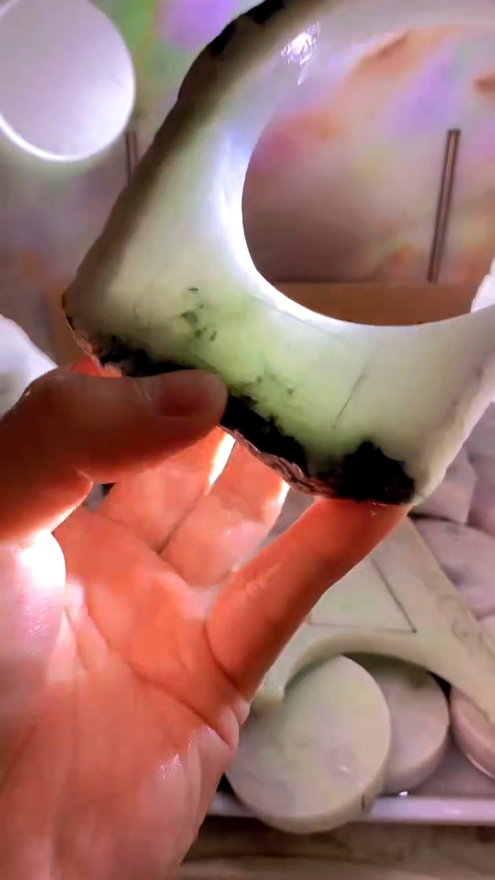 翡翠散珠翡翠散珠裸石天然缅甸翡翠A货156