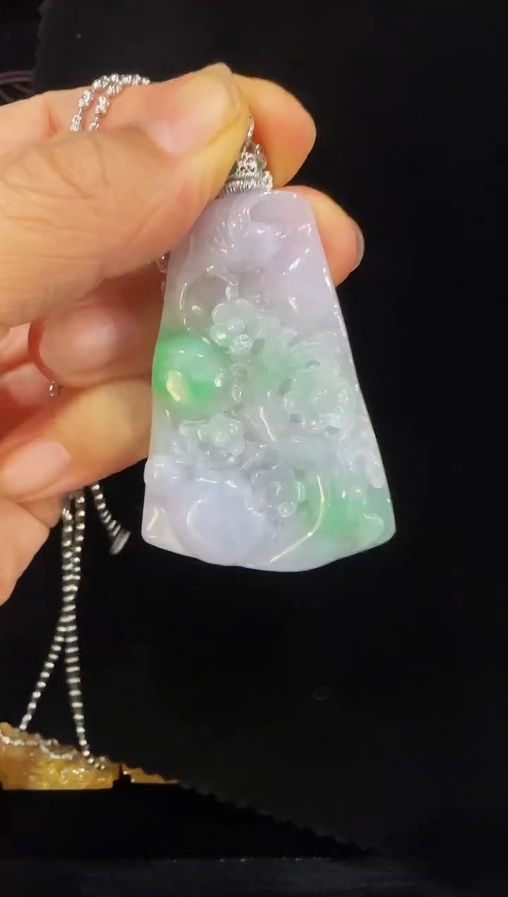 颈饰未镶嵌翡翠A**?国风