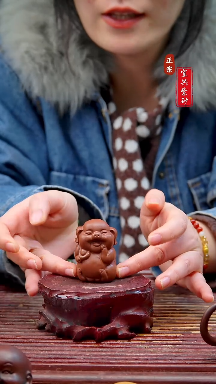 紫砂茶宠宜兴紫砂茶宠摆件
