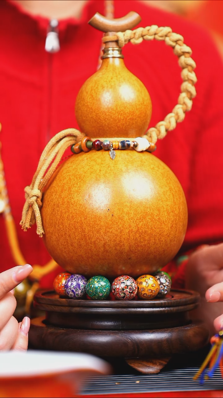 【闪购商品】JW033非遗臻选大漆酒葫芦