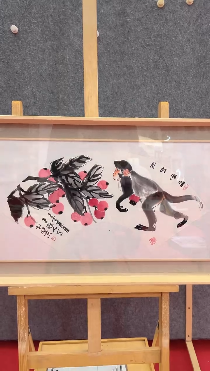 【闪购商品】绘画王冠人-2平尺-写意国画