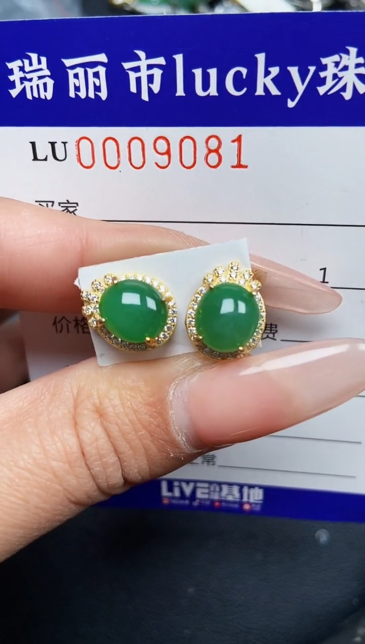 【闪购商品】翡翠颈饰银S925镶嵌9081