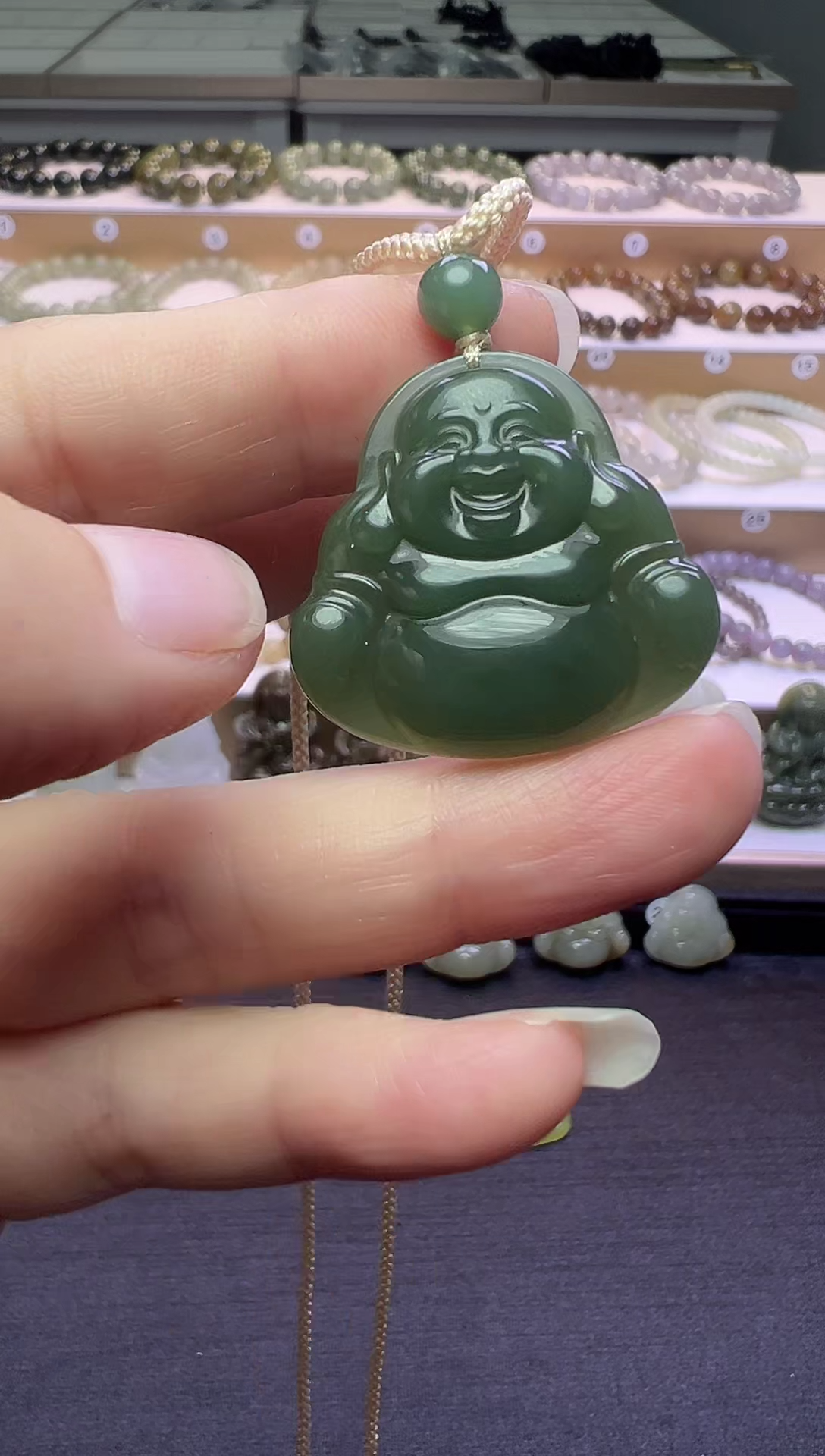 颈饰未镶嵌和田玉194号链接约卡30*30*5+