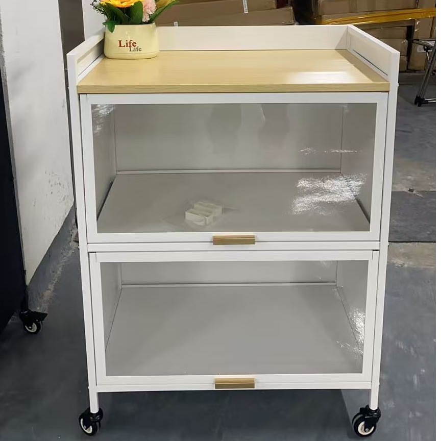 S7860三层收纳柜置物柜（60*37*83）