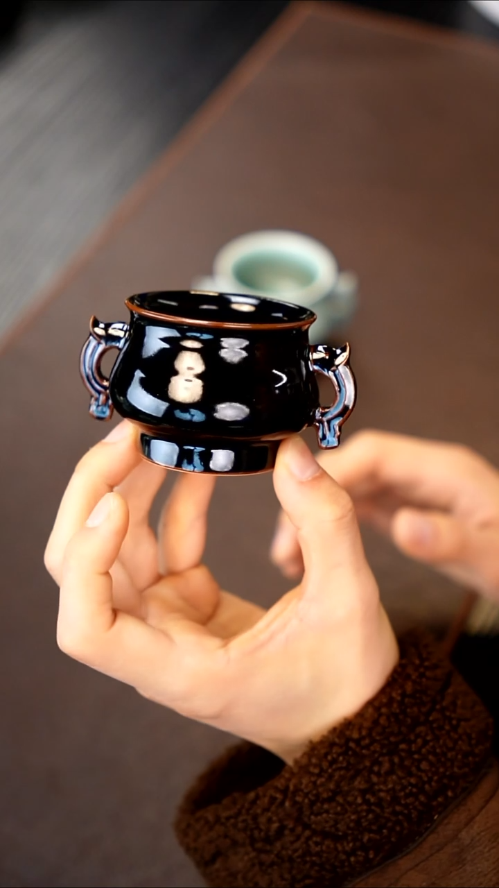 青瓷手工茶器包邮