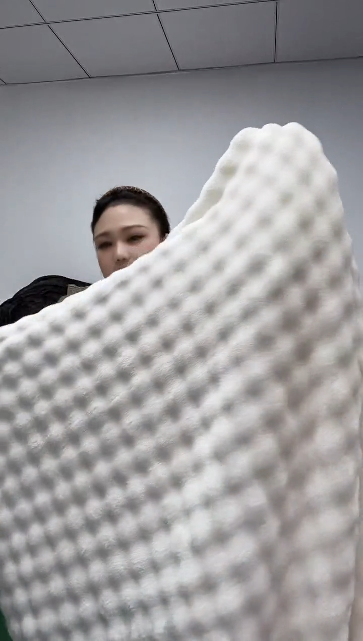 法兰绒2X3面料尺寸主播介绍为准面料