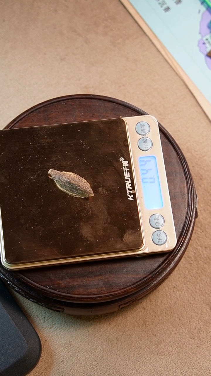 沉香【海南虎斑奇鼓包料】约0.44克 天然野 原材料 香薰香料