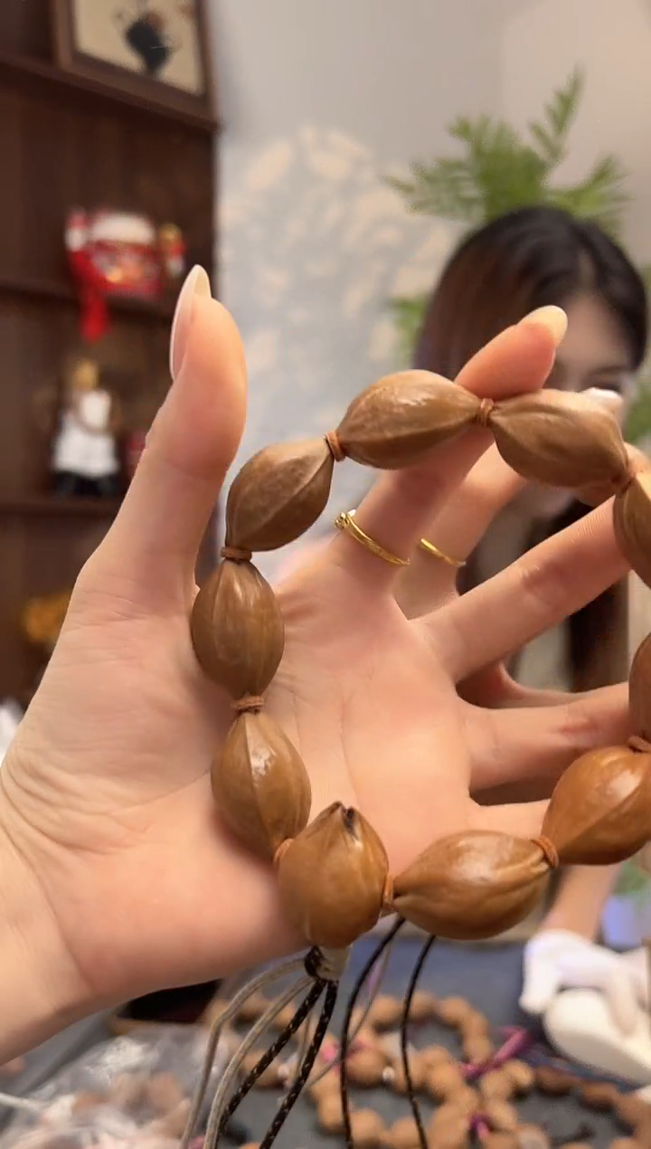 橄榄核手串18-29梅林铁核九籽
