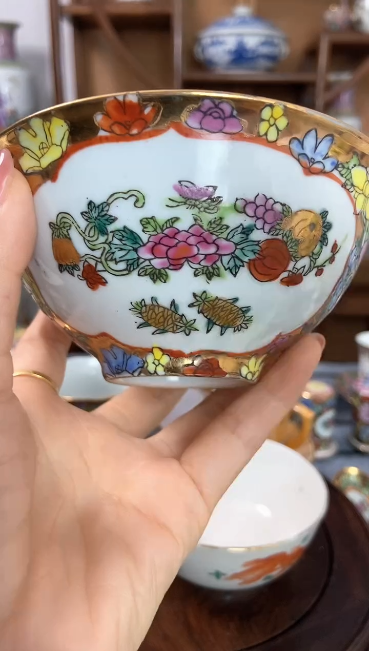 瓷片微瑕景德镇窑厂瓷摆件单件