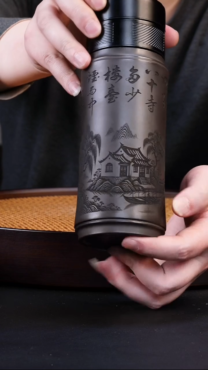 茶杯紫砂宜兴全手工原矿紫砂杯