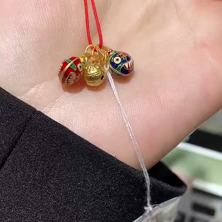 杨教授珠宝足金吞金兽配件