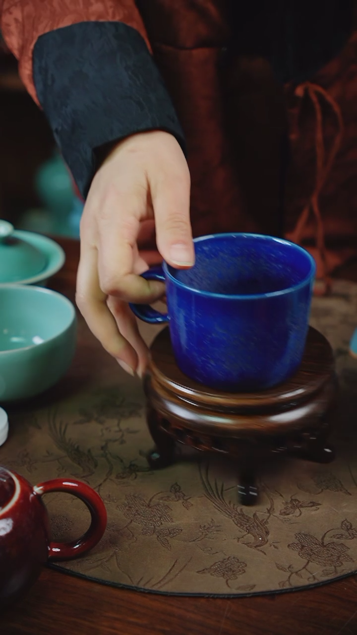 【闪购商品】杯88钧瓷纯手工咖啡杯
