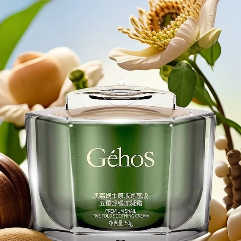 肌嘉蜗牛原液尊享版五重舒缓冻凝霜