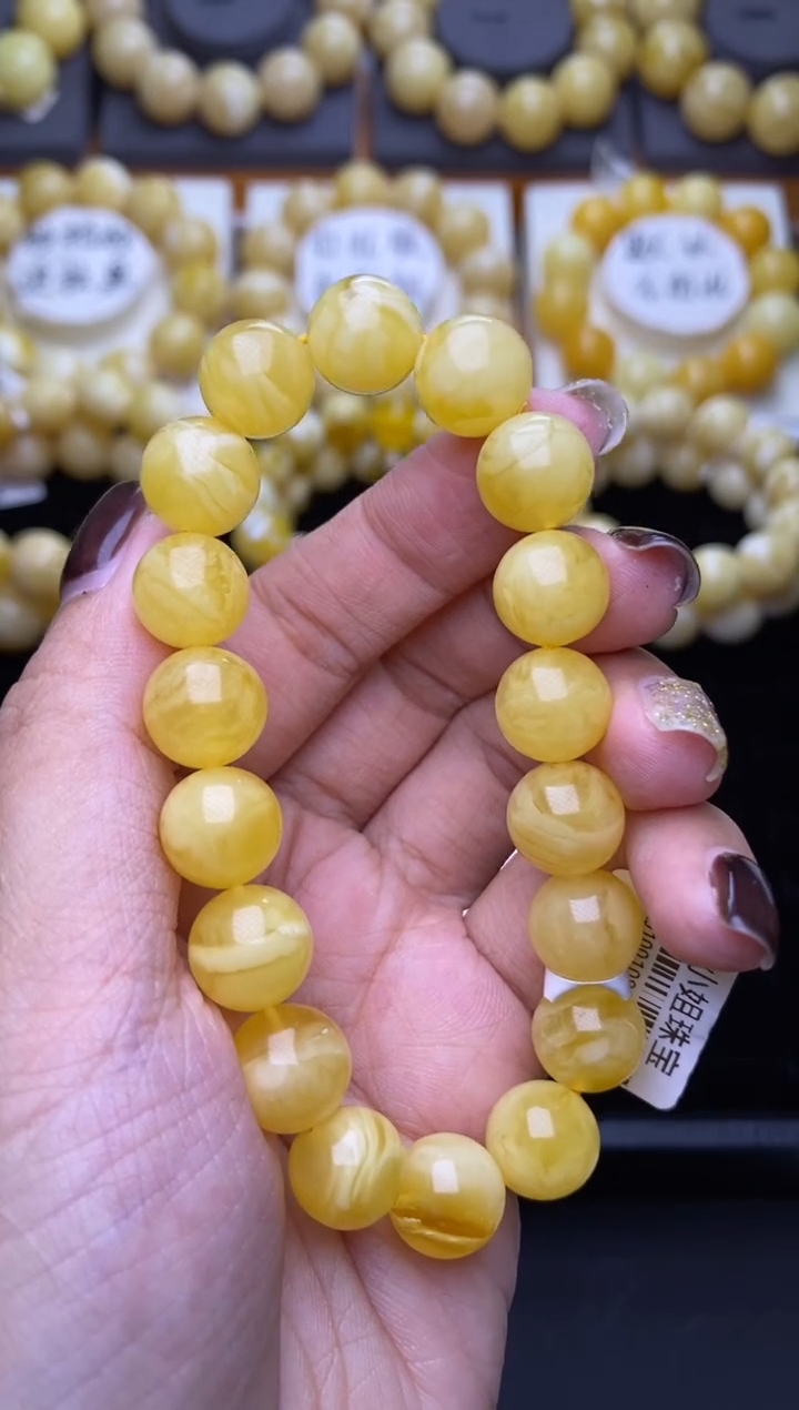 裸石琥珀未镶嵌大小姐珠宝74