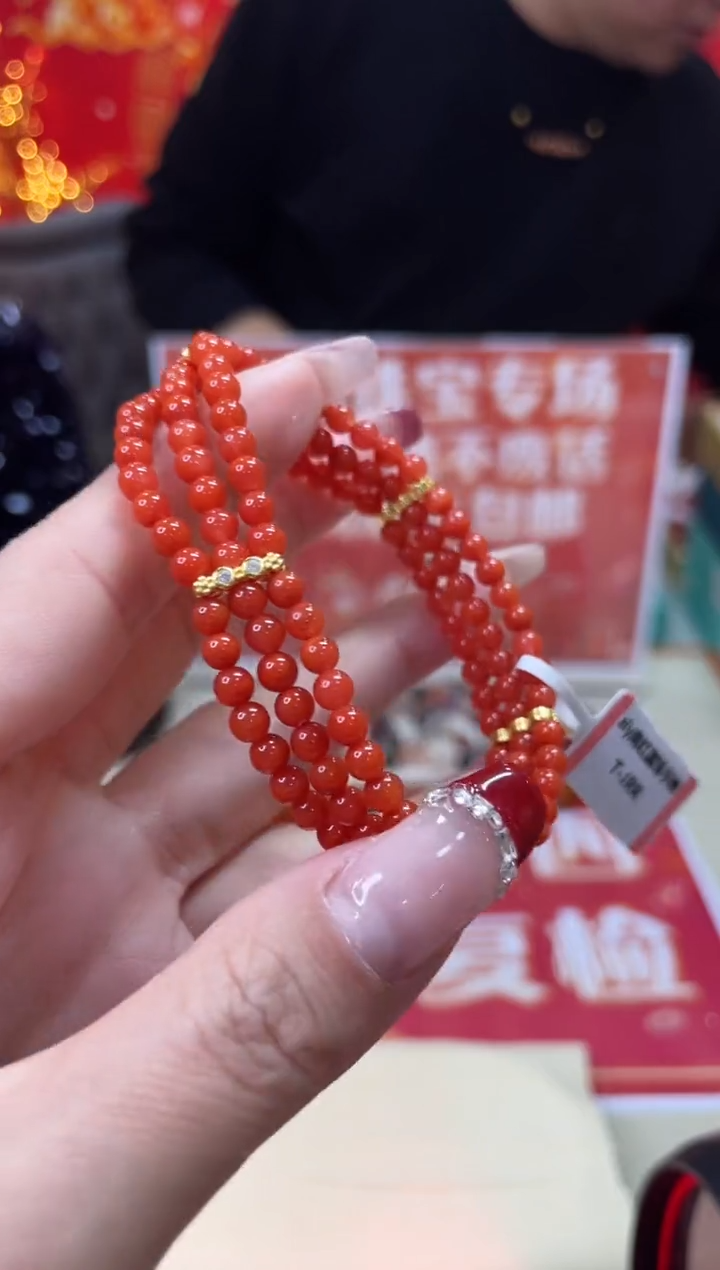 【闪购商品】南红玛瑙手链未镶嵌@@ZY40719009