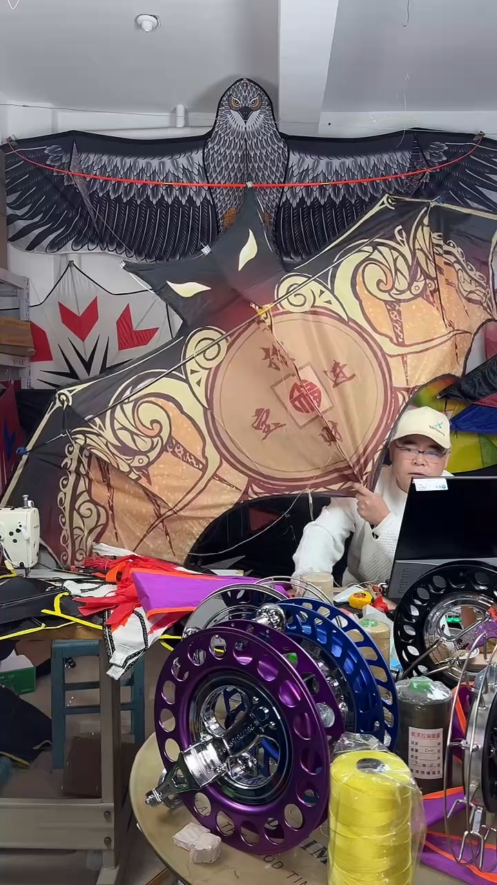 飞阳2.5米中国福风筝