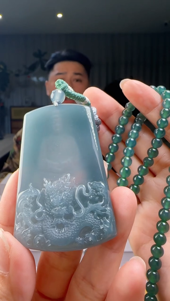 翡翠未镶嵌吊坠(赠链)多样性发其一YL@@WS50808004