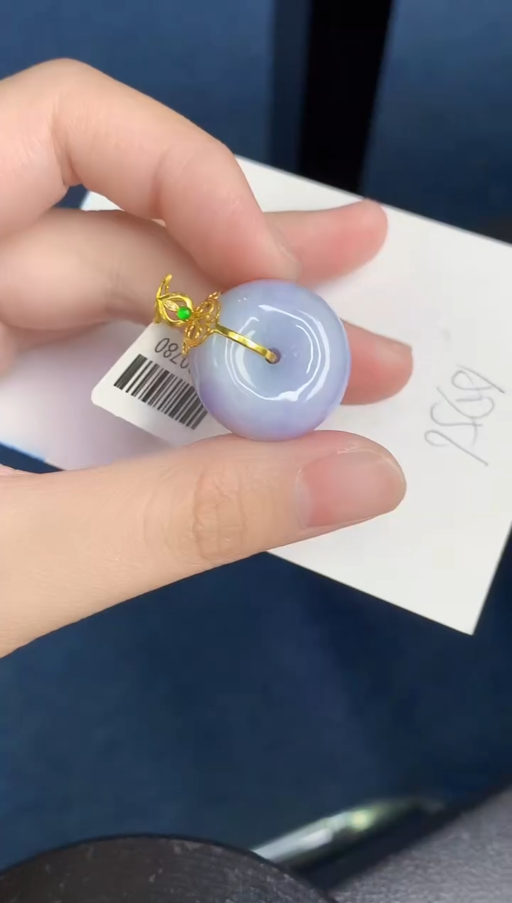 【闪购商品】翡翠颈饰18K金镶嵌000000000