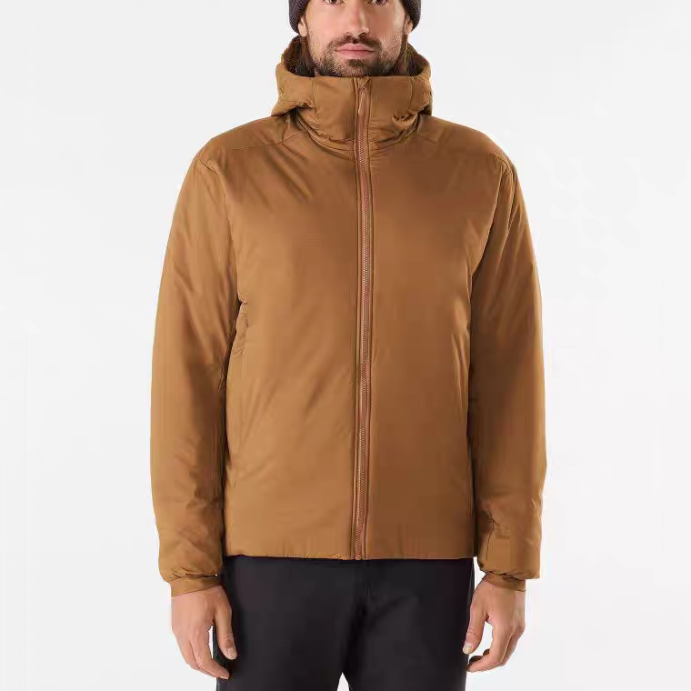 SC25879 秋冬轻量户外徒步运动防风防泼水连帽棉衣