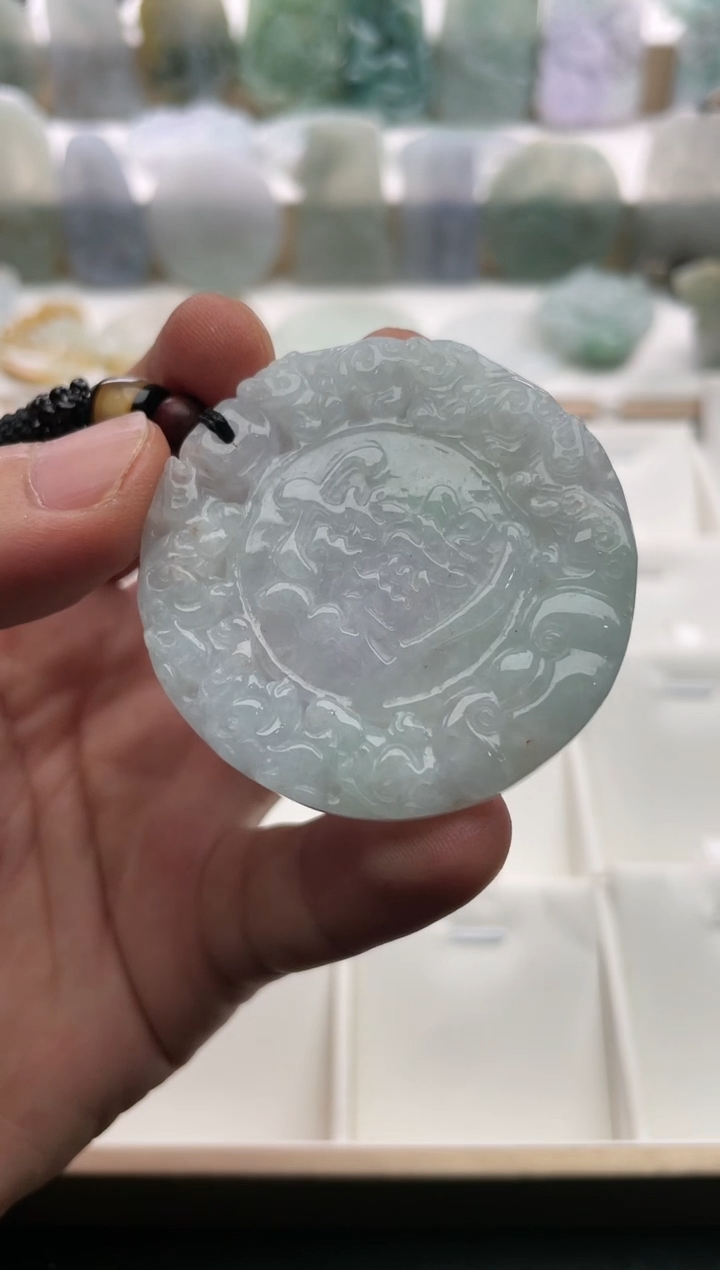 【闪购商品】翡翠颈饰未镶嵌..../2/14/ 194