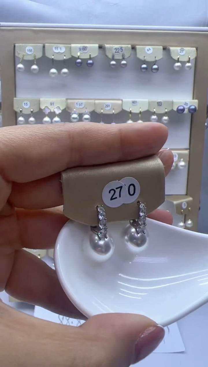 【闪购商品】淡水珍珠耳饰未镶嵌270