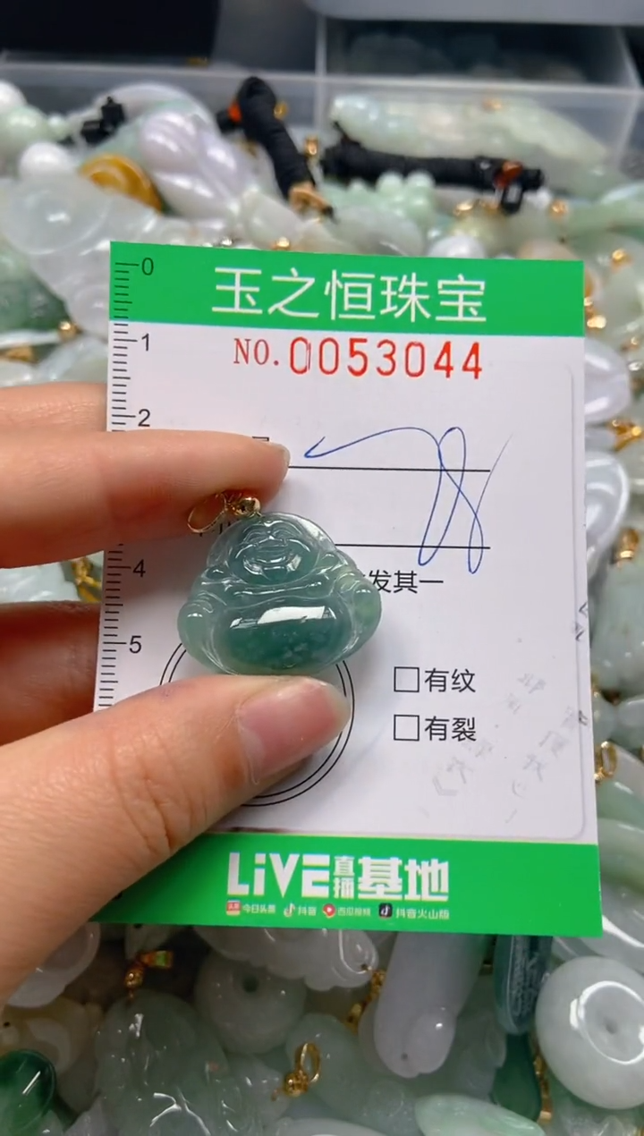 【闪购商品】翡翠颈饰未镶嵌闪购0053044