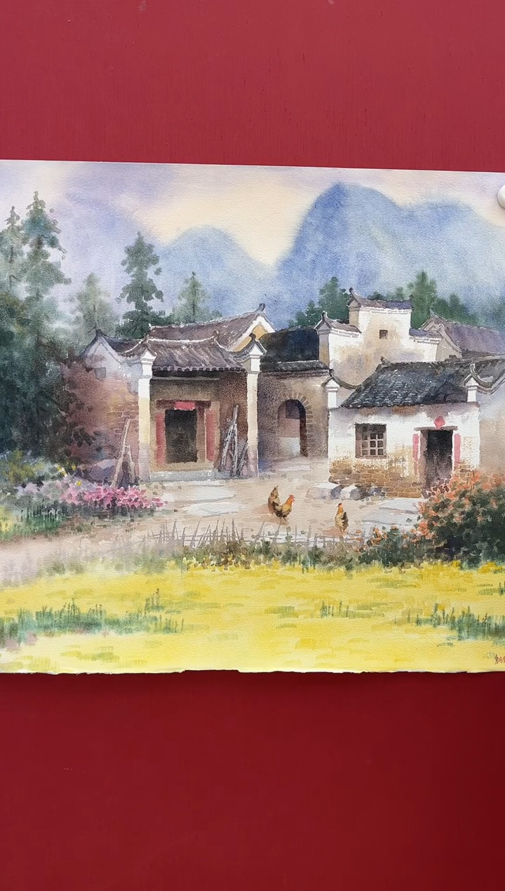 国画武朝利老师画作