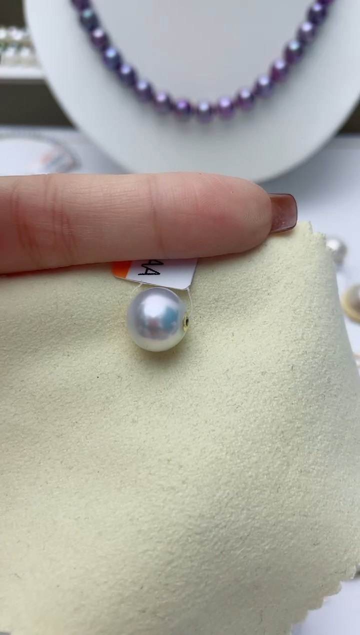 【闪购商品】海水珍珠颈饰18K金镶嵌W45