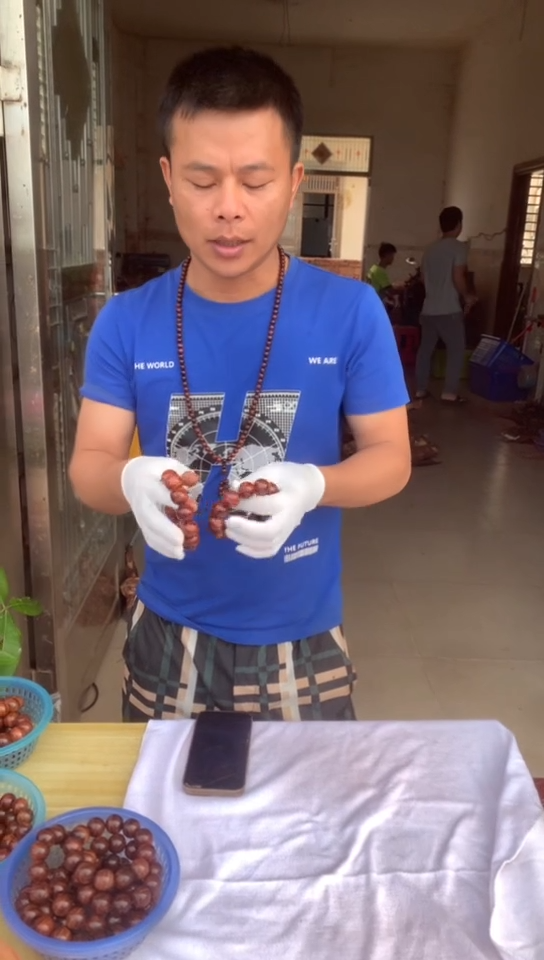 手串黄花梨/降香黄檀海南黄花梨2.0x12定制