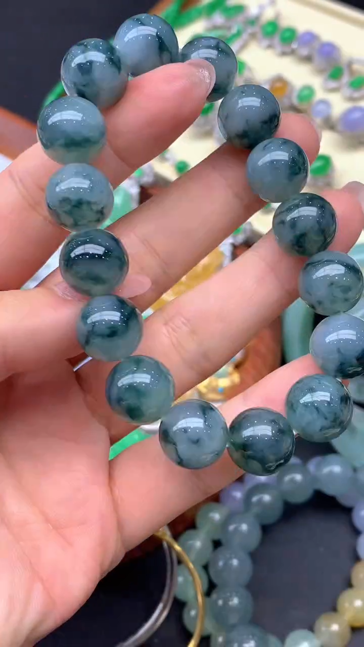 【闪购商品】翡翠手串未镶嵌10-天然翡翠