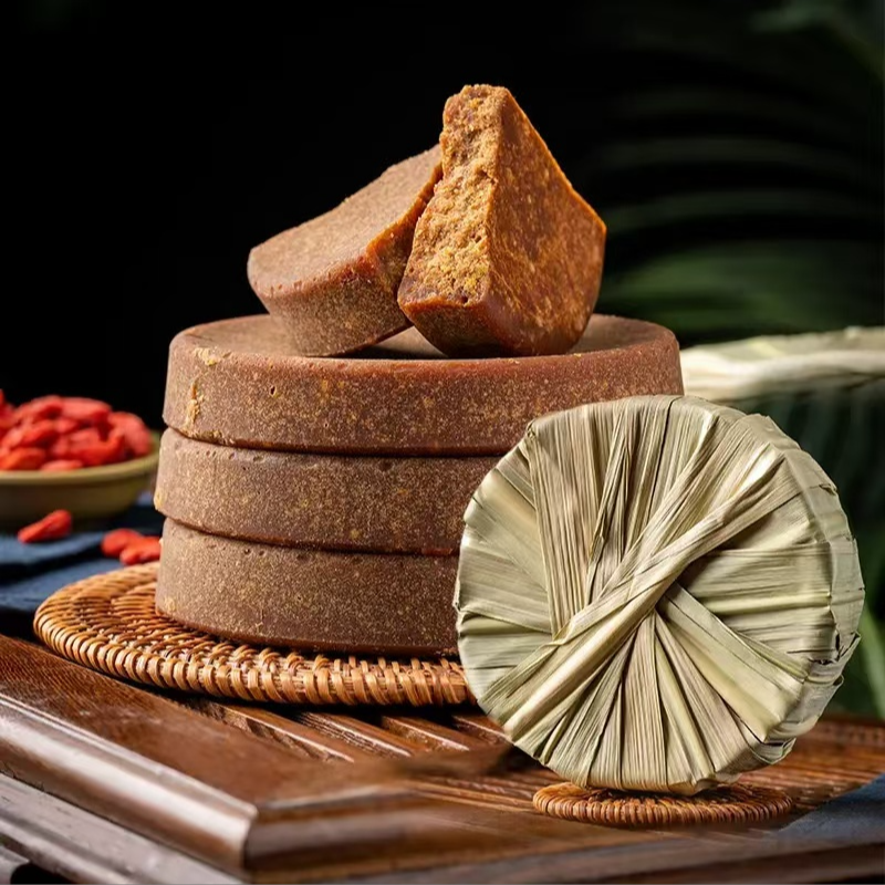 纯手工甘蔗叶子红糖