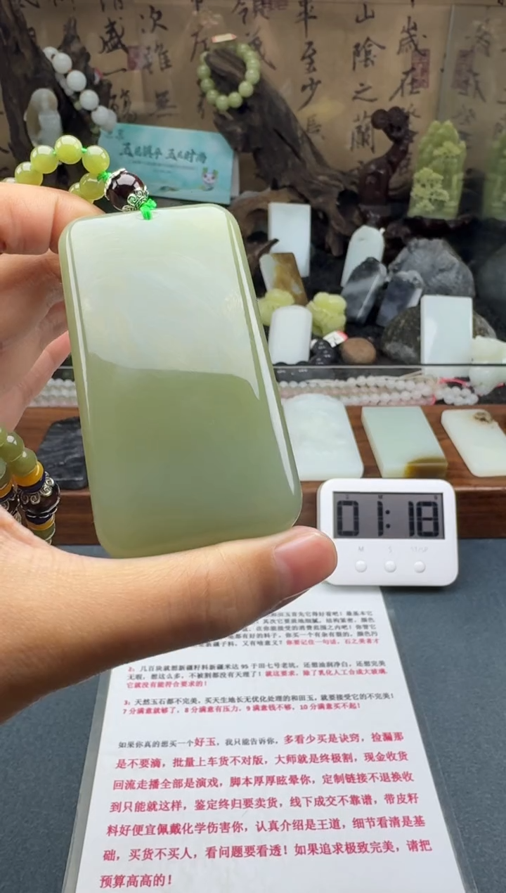 【闪购商品】和田玉颈饰未镶嵌菲菲