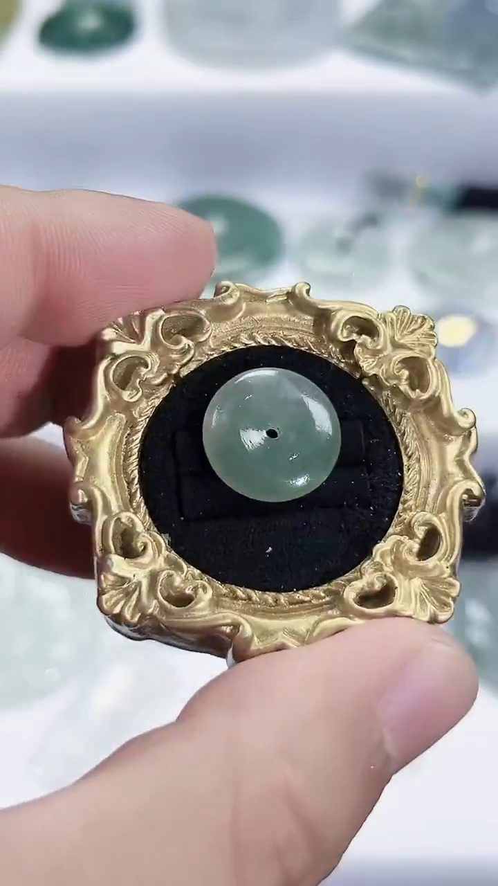 颈饰未镶嵌翡翠天然缅甸A货翡翠