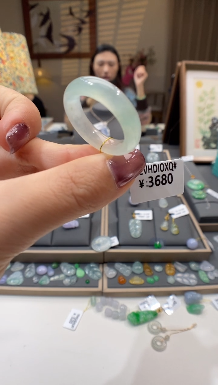 【闪购商品】翡翠戒圈未镶嵌戒圈