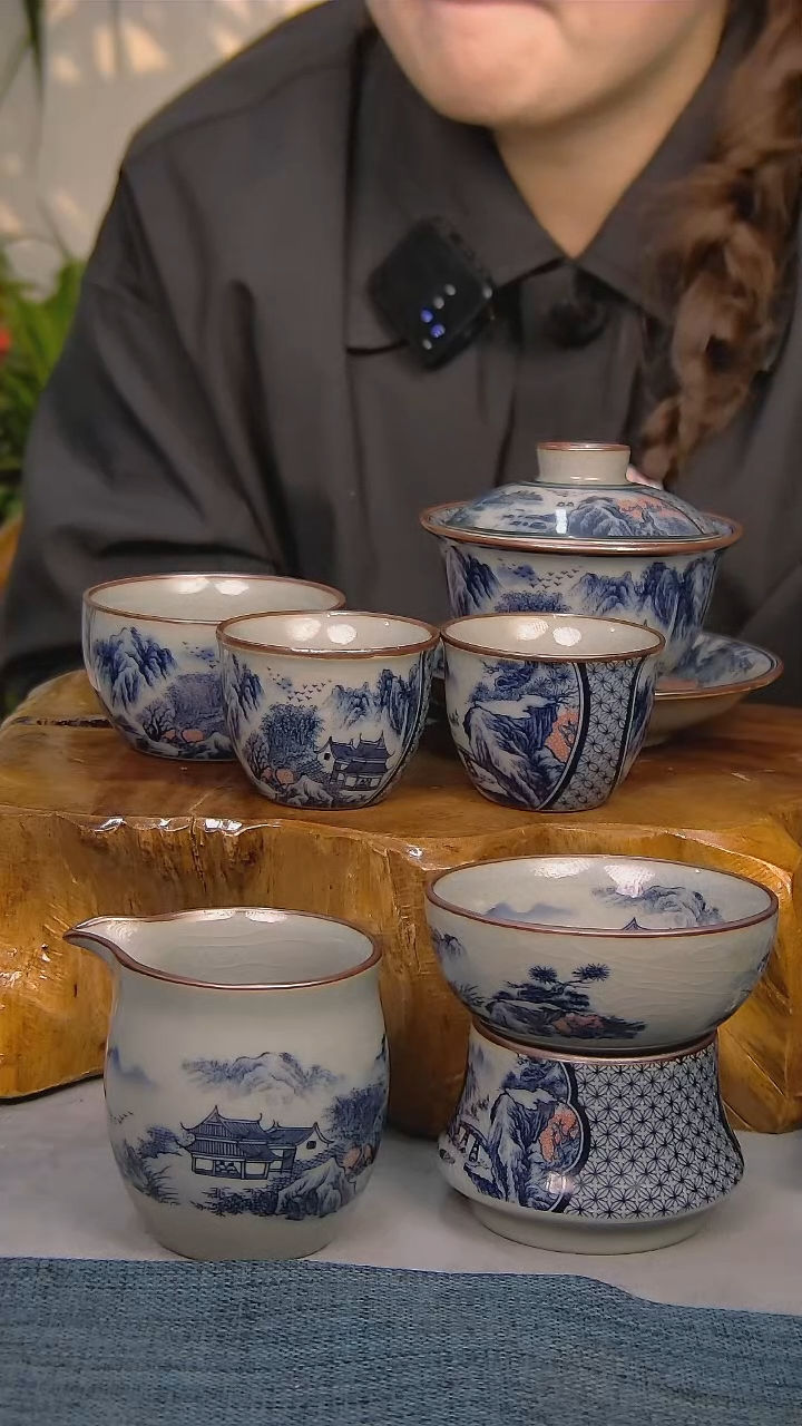 【闪购商品】简装家用款6件套 陶瓷家用茶具系列