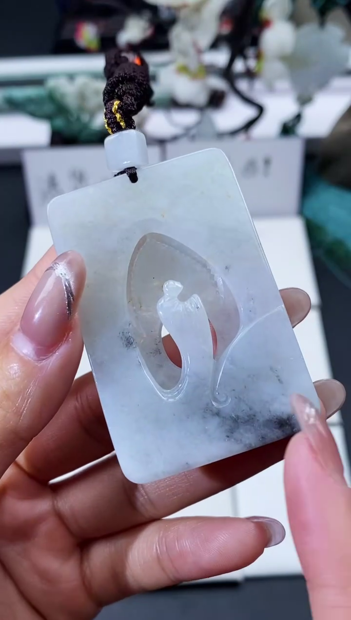 【闪购商品】翡翠颈饰未镶嵌天然缅甸翡翠A货