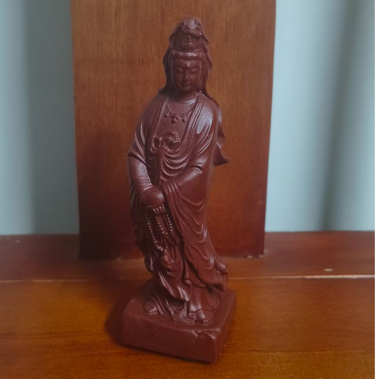 观音带底座创意摆件