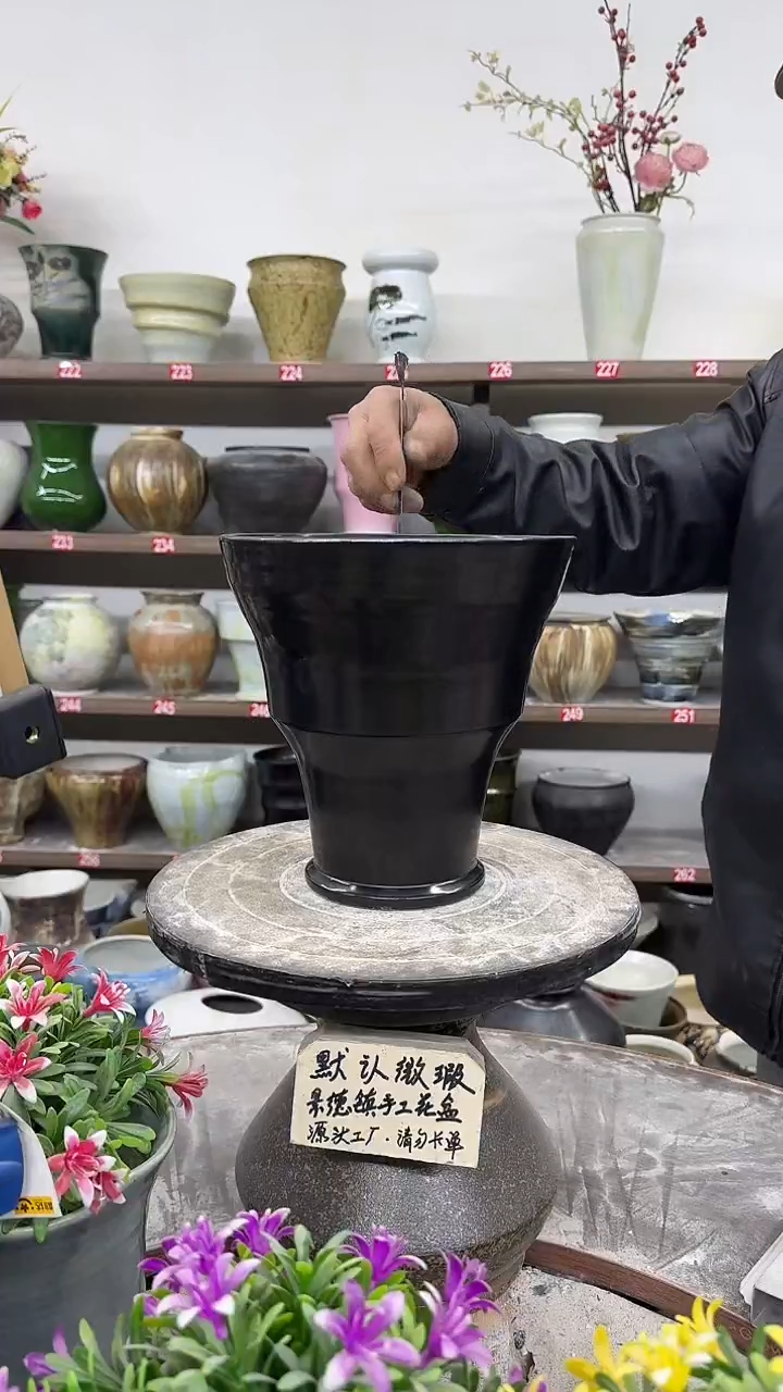 12-22-高22口20瑕-花盆