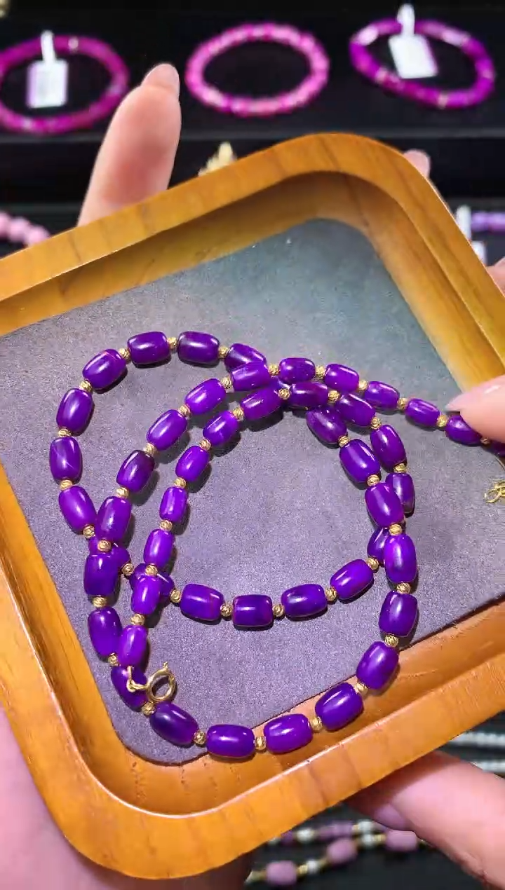 【闪购商品】苏纪石（舒俱来）.18K金镶嵌舒俱来项链
