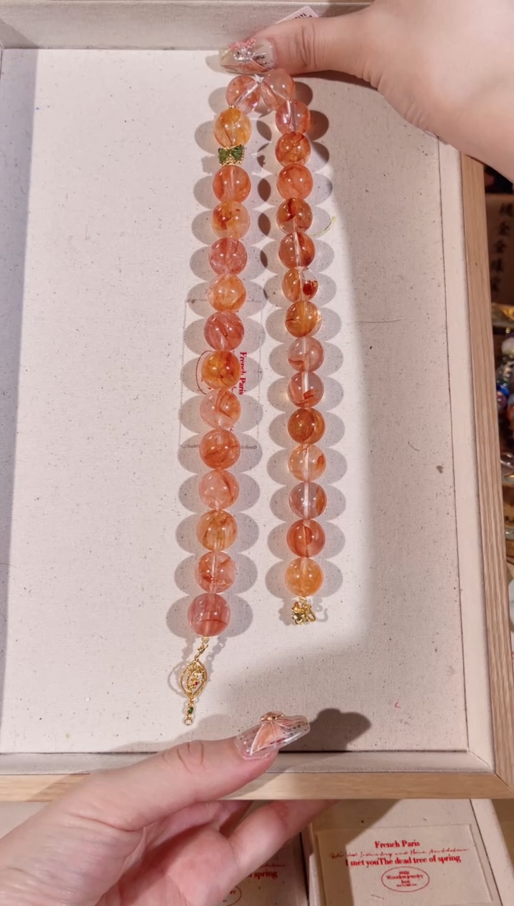 【闪购商品】水晶项链未镶嵌PX04多样性发一 颜色微差