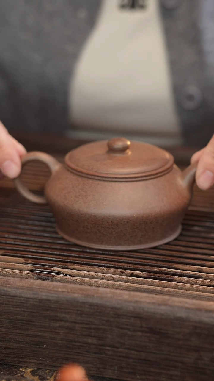 茶壶紫砂原矿手工制作210cc