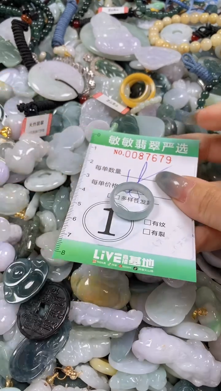 【闪购商品】翡翠颈饰未镶嵌闪购0087679