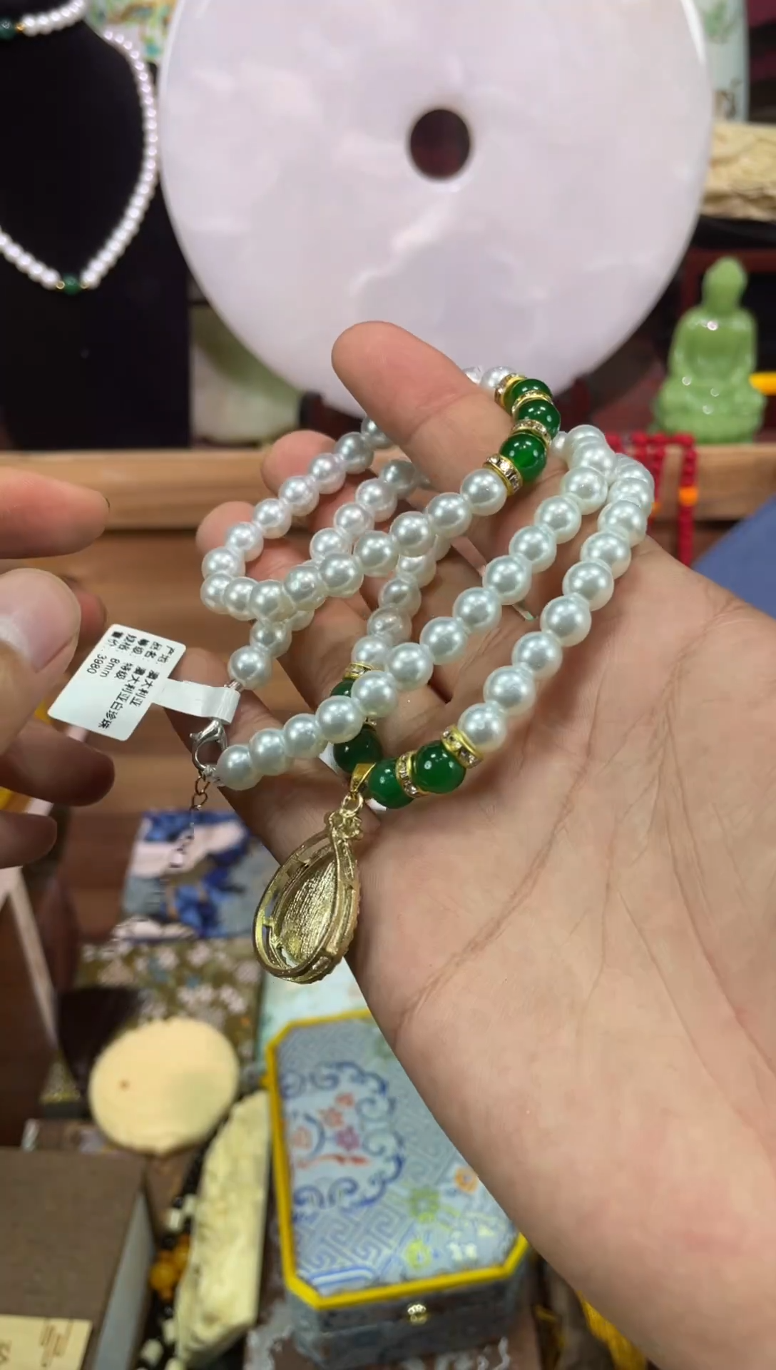 【闪购商品】海水珍珠一套未镶嵌李总专属链接一套--