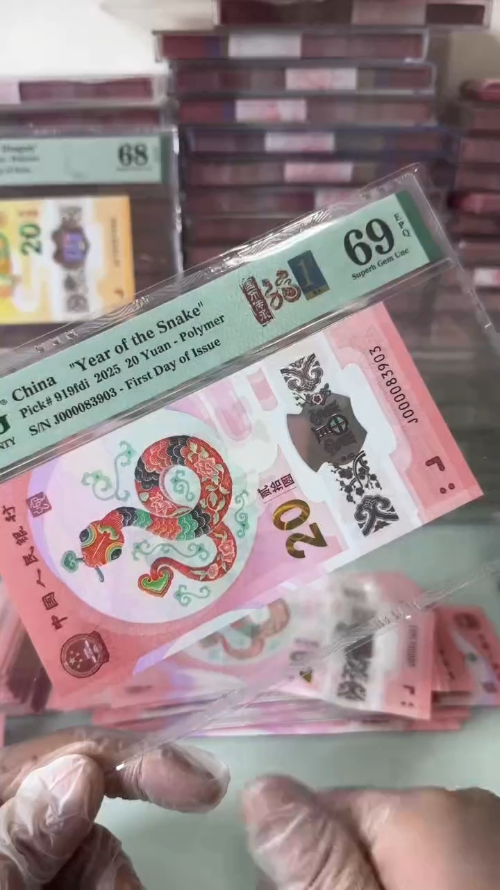 【闪购商品】塑料000083903-蛇钞单张！