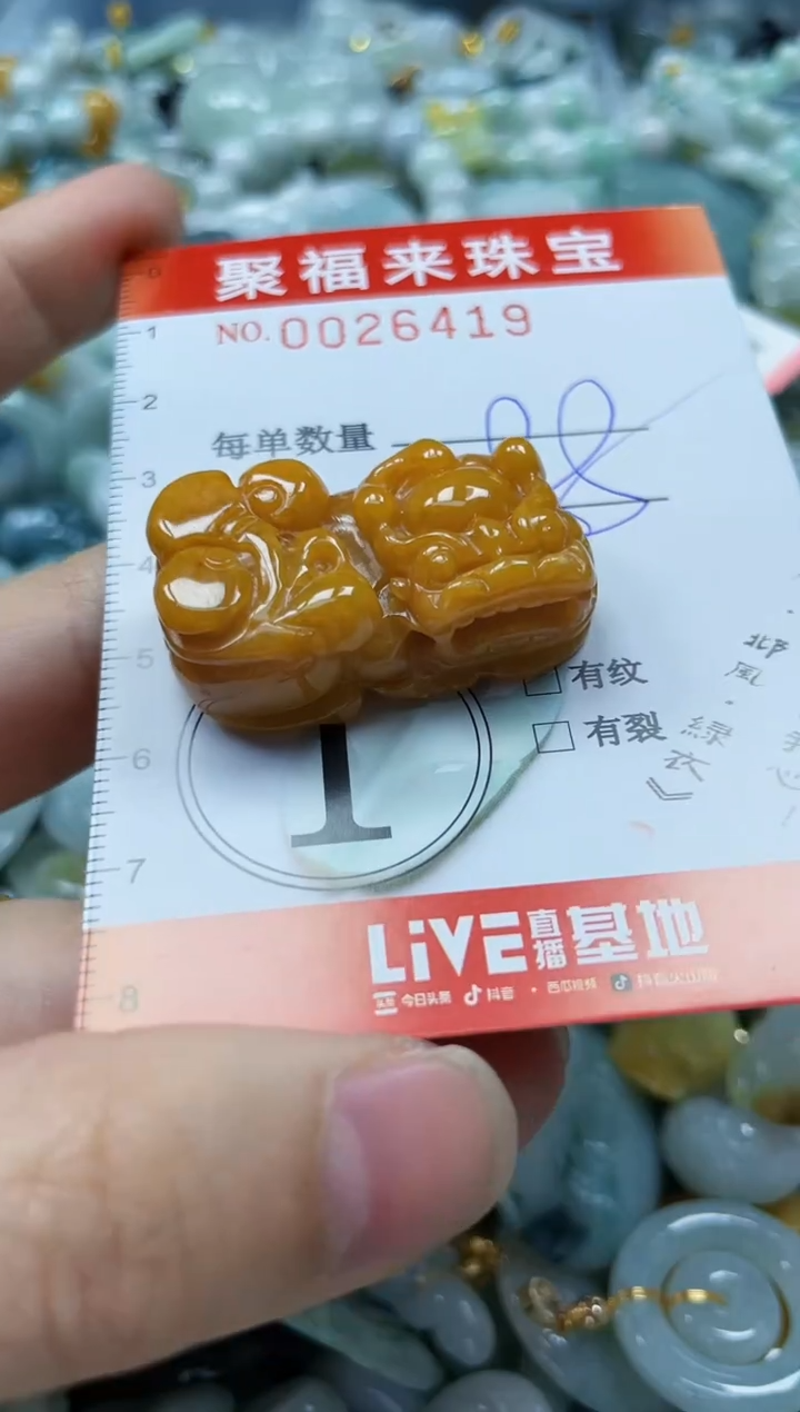 【闪购商品】翡翠颈饰未镶嵌闪购0026419